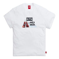 KITH x Coca Cola Crossover Smile Vintage Round Neck Short Sleeve Unisex White KH3858-101