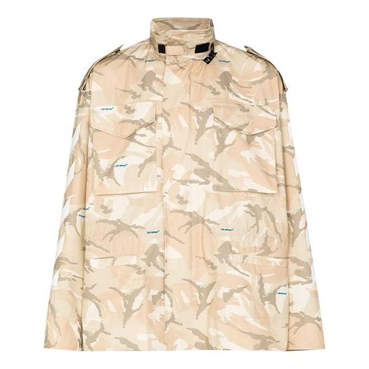 Off-White x Browns 50 Camouflage Military Jacket OMEL010G20FAB0016001