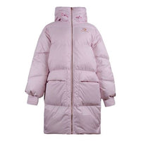 (WMNS) Converse Hooded Long Puffer Coat Asia Sizing 'Pale Pink' 10019328-A02