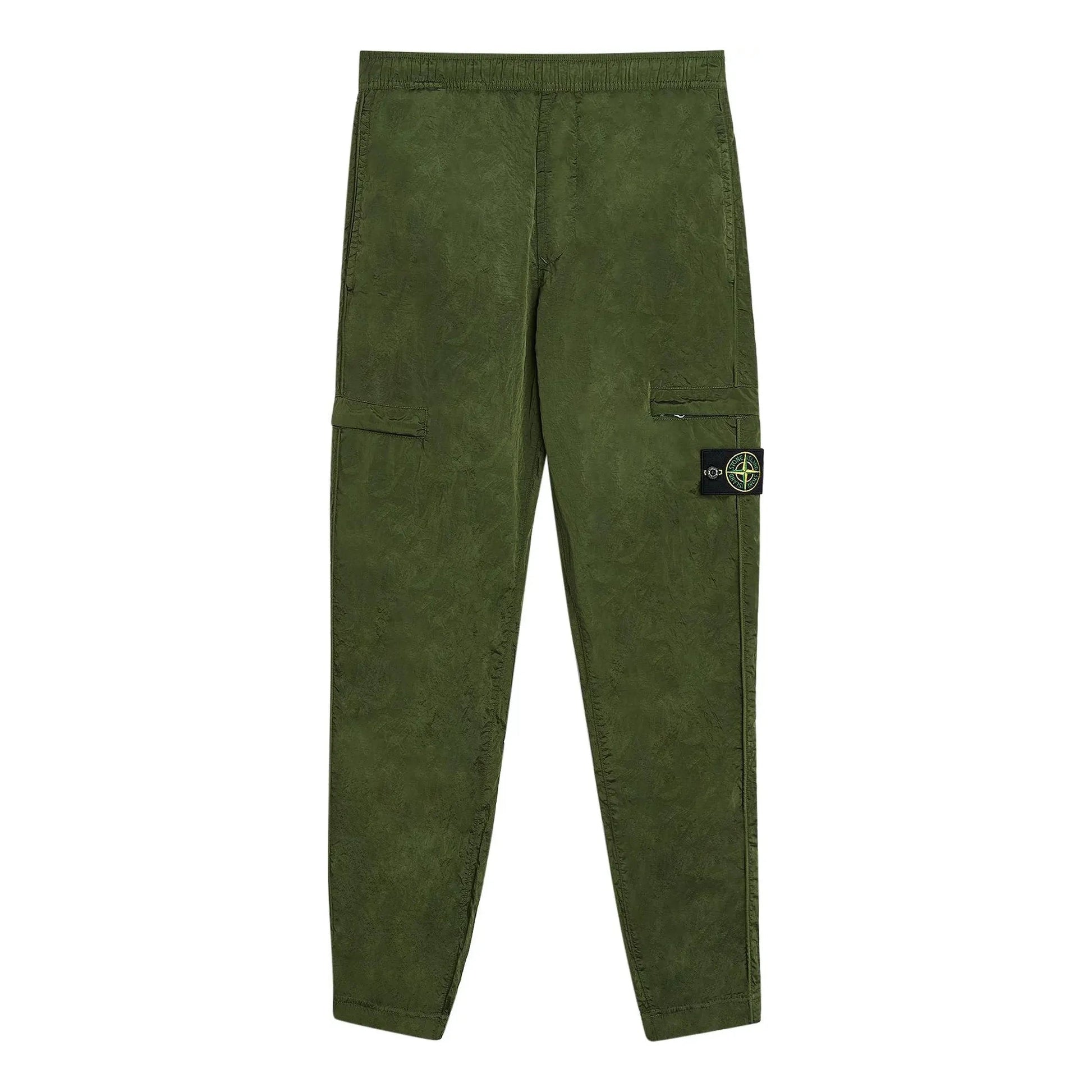 STONE ISLAND Nylon Cargo Pant 'Olive' 761531021-V0058