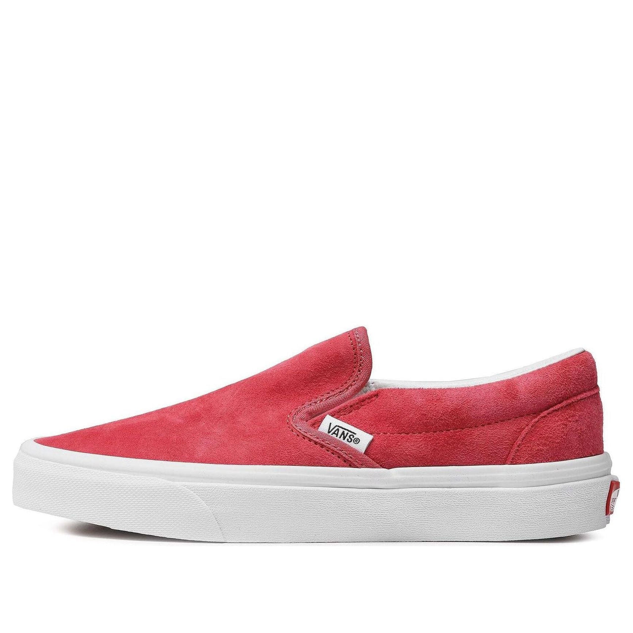 (WMNS) Vans Classic Slip-On 'Red White' VN0009Q7ZLD1