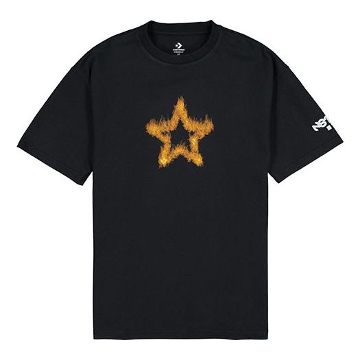 Converse X ASAP Nast Short Sleeve T-Shirt Asia Sizing 'Black' 10020226-A01