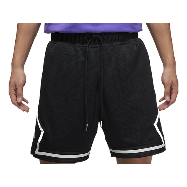 Men's Air Jordan SS22 Casual Mesh Straight Loose Black Shorts DM1369-010
