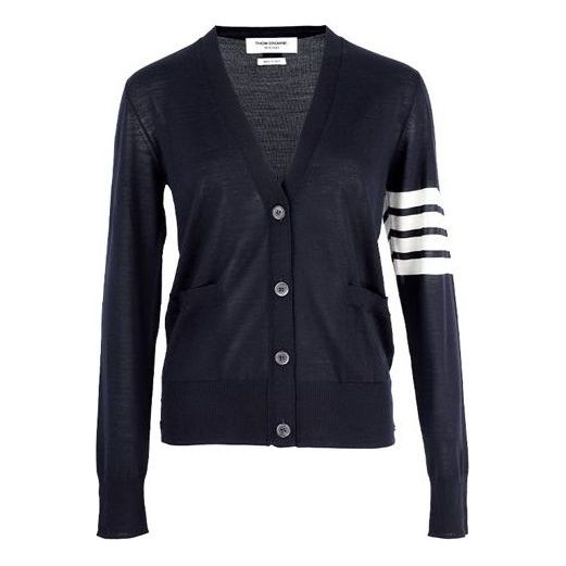 (WMNS) THOM BROWNE Cardigan 'Navy' FKC334A-Y1014-415