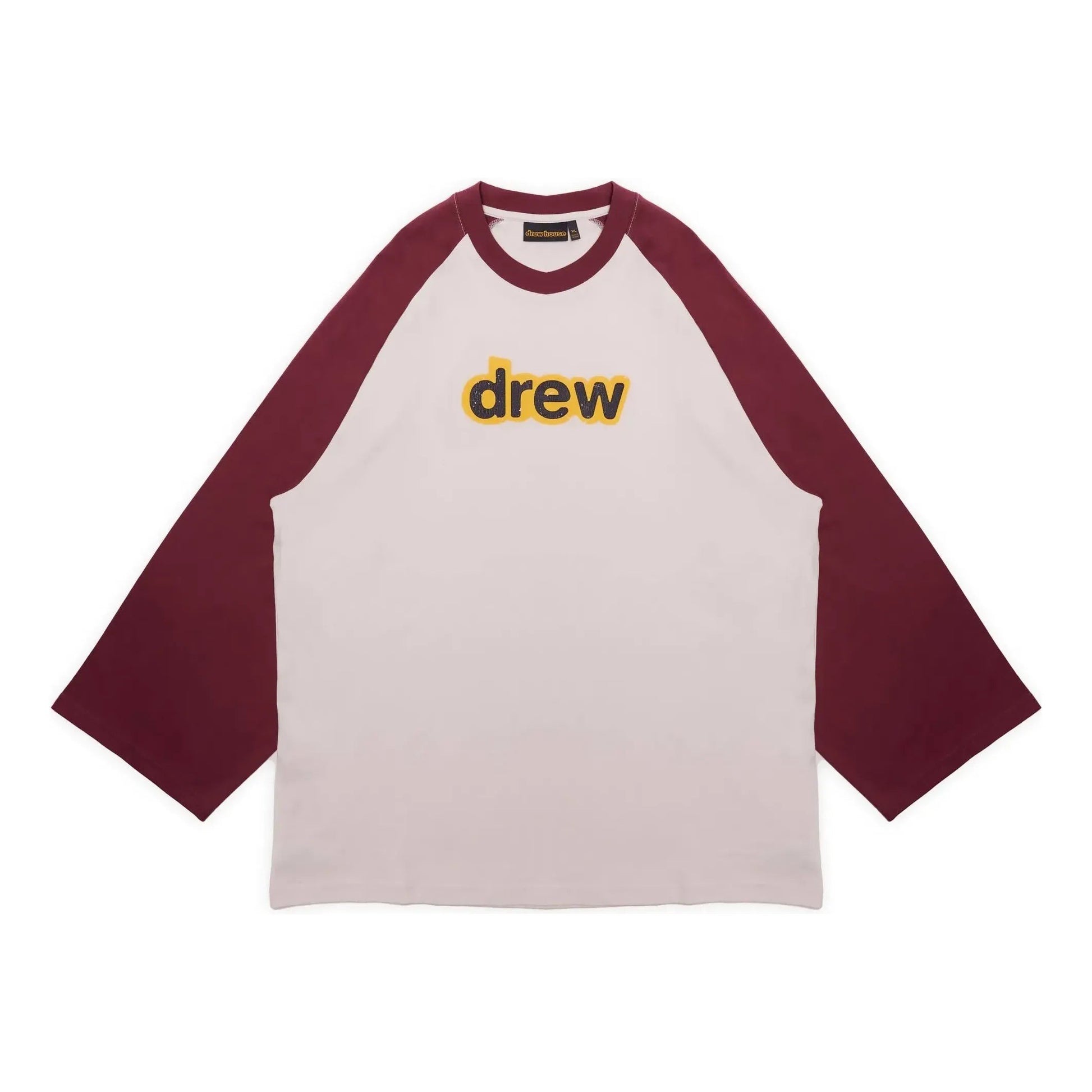 Drew House Secret Baseball T-shirt 'Magnolia Maroon' DR-SS22-953