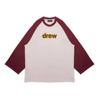 Drew House Secret Baseball T-shirt 'Magnolia Maroon' DR-SS22-953