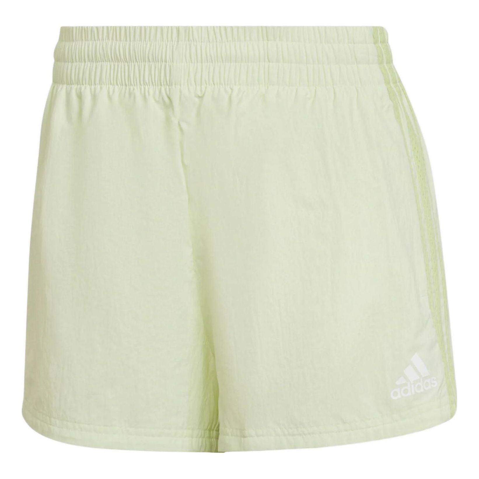 (WMNS) adidas Essentials 3-Stripes Woven Shorts Asia Sizing 'Green' HE9346