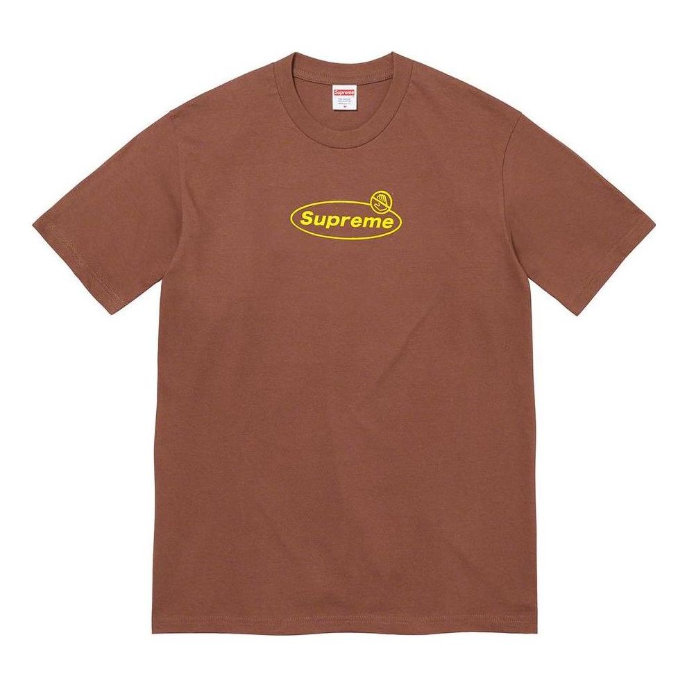 Supreme FW22 Warning Tee T SUP-FW22-022-BRO
