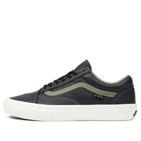 Vans Skate Old Skool Butter Leather 'Black Green' VN0A5FCBYJ7