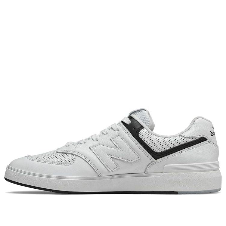 New Balance All Coasts 574 Men's Court Classics Shoes White AM574PWG