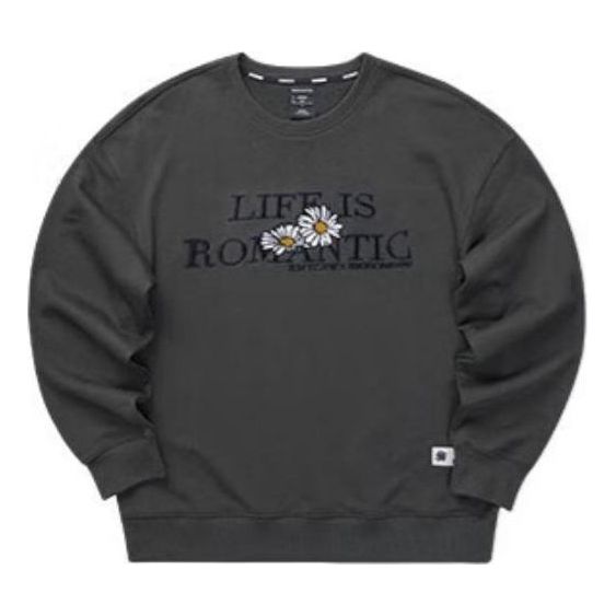 Skechers x Romantic Crown Long Sleeve Sweater 'Black White' L123U003-02KY