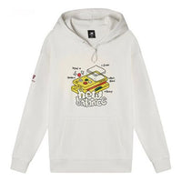 New Balance Graphic Print Hoodie Asia Sizing 'White' AMT11336-IV