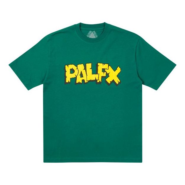 PALACE Alphabet Basic Printing Short Sleeve Unisex Green P20TS102