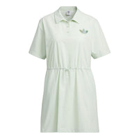 (WMNS) adidas Dress Asia Sizing 'Green' IK8631