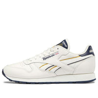 Reebok Classic Leather Breathable Wear-Resistant Shoes/Sneakers Unisex Creamy White GZ7338