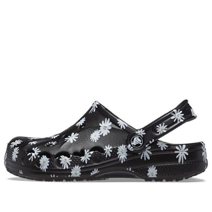 Crocs Baya Seasonal Printed Clogs 'Black Daisy' 206230-0ZI