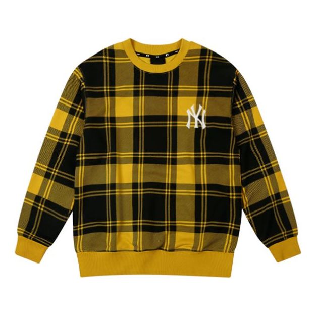 MLB Unisex New York Yankees Sweatshirt Yellow 31MTE3041-50D