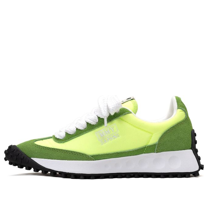 Maison MIHARA YASUHIRO DAPHNE OG Sole Mix Material Low-top Sneaker 'Green' B10FW701-GRN