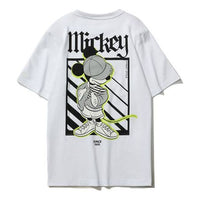 Li-Ning x Disney Crossover Sports Fashion Series Round Neck Sports Short Sleeve Unisex White AHSR544-1