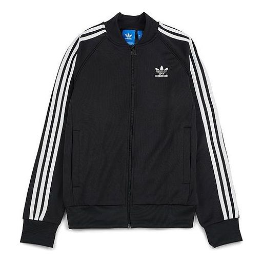 adidas originals Superstar Track Jacket In Black BK5921
