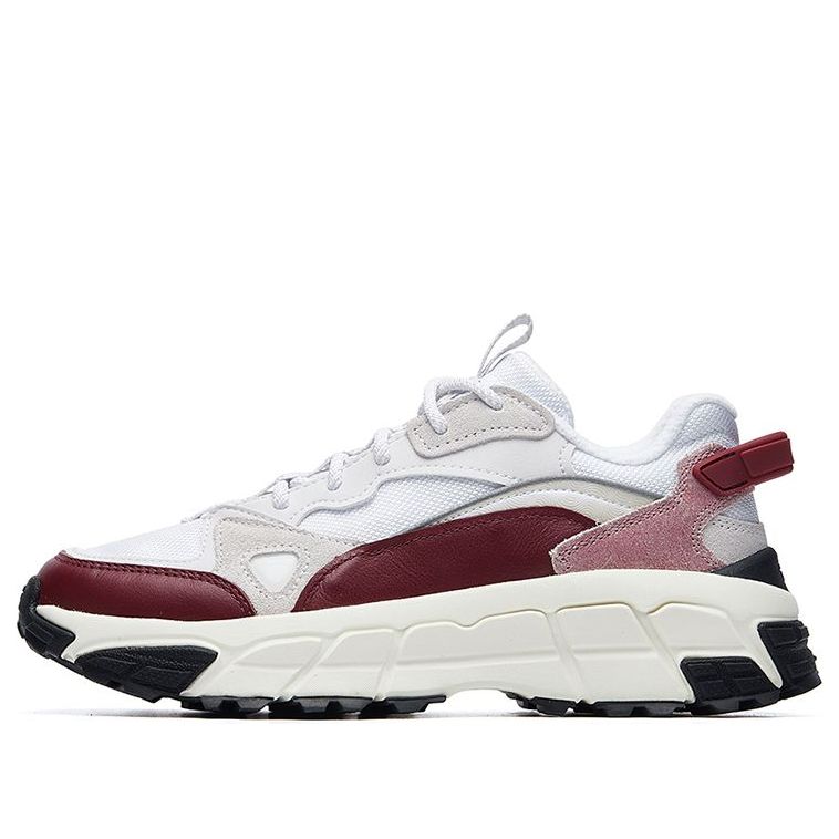 (WMNS) FILA Check VNTG Running Shoes GS White/Red F12W041135FBN
