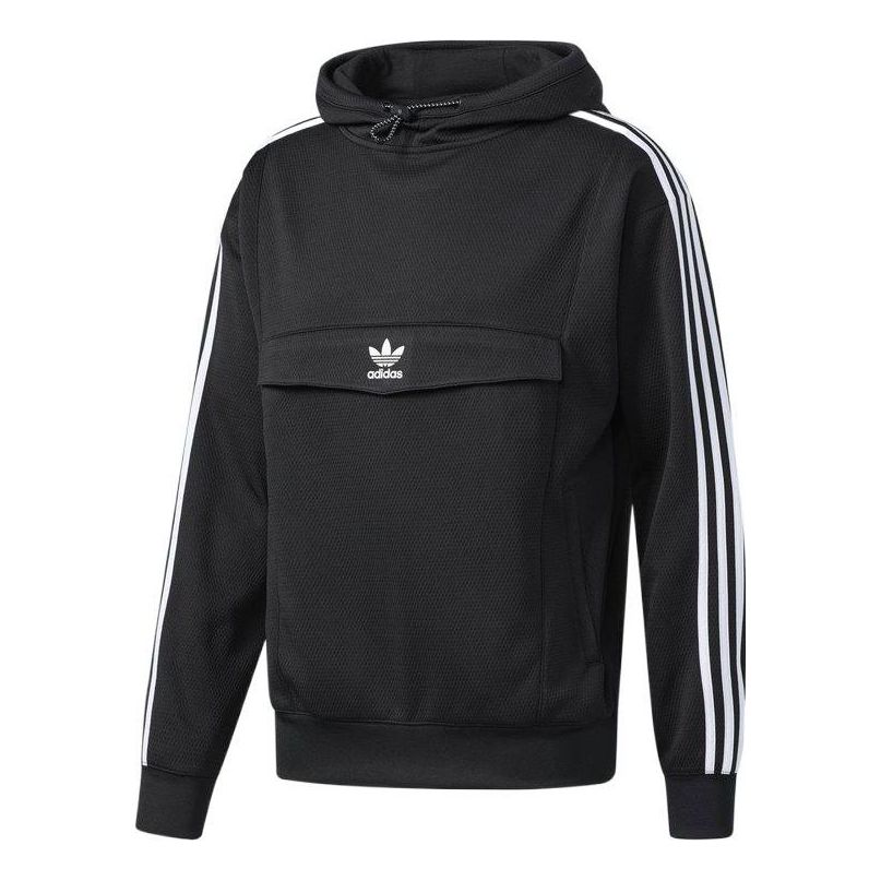 Men's adidas originals Stripe Printing Black BS4528