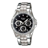 CASIO Multifunction Quartz Watch Studded Black SHN3013D1ADF