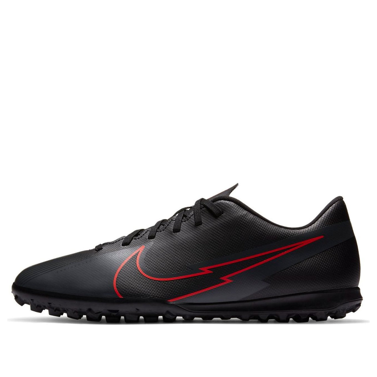 Nike Mercurial Vapor 13 Club TF Turf 'Black Red' AT7999-060