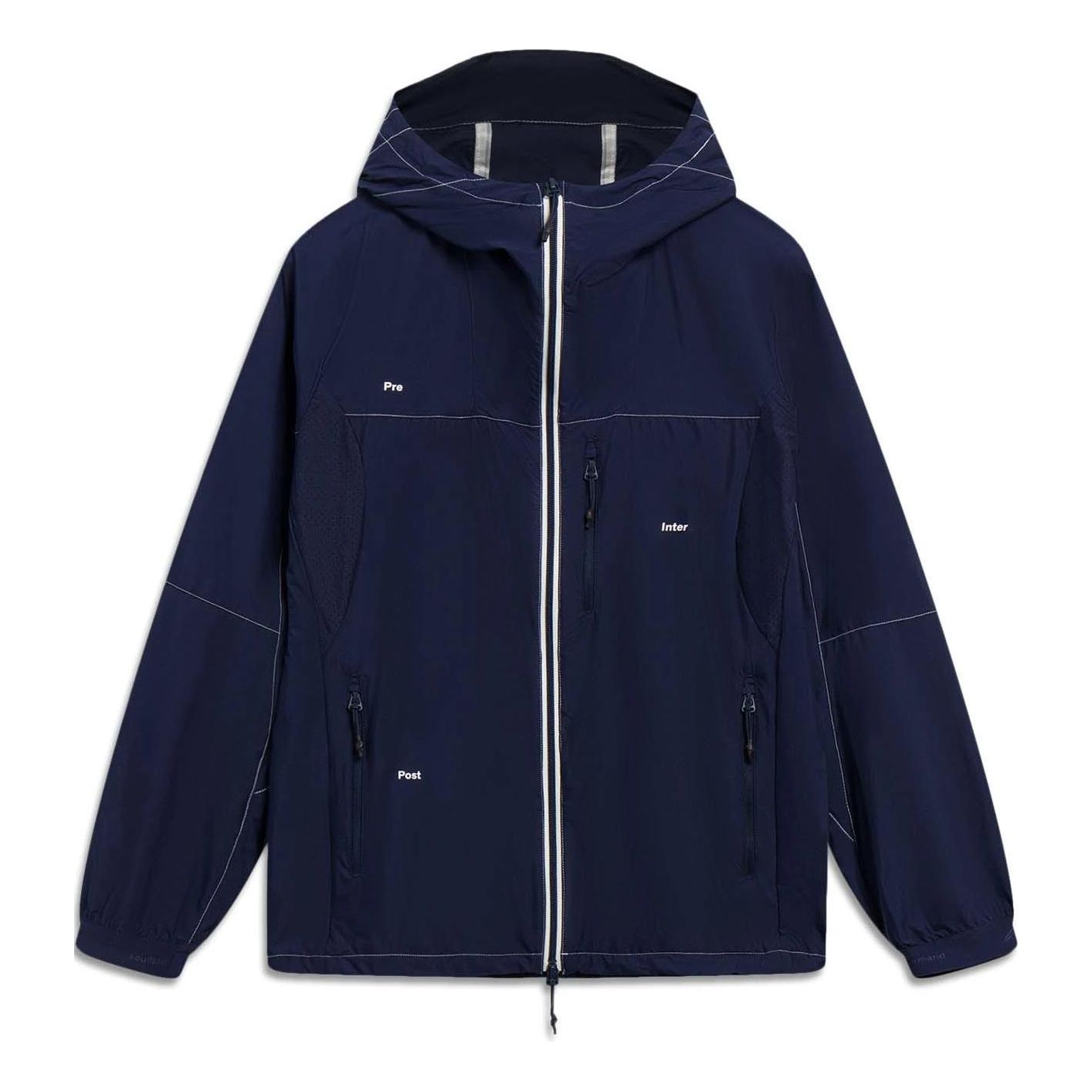 Li-Ning x Soulland Logo Windbreaker 'Midnight Navy' AFDSC79-1