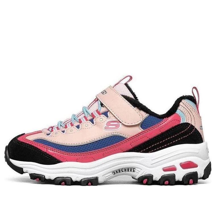 (GS) Skechers Dlites Shoes 'Pink Black' 664062L-PKMT