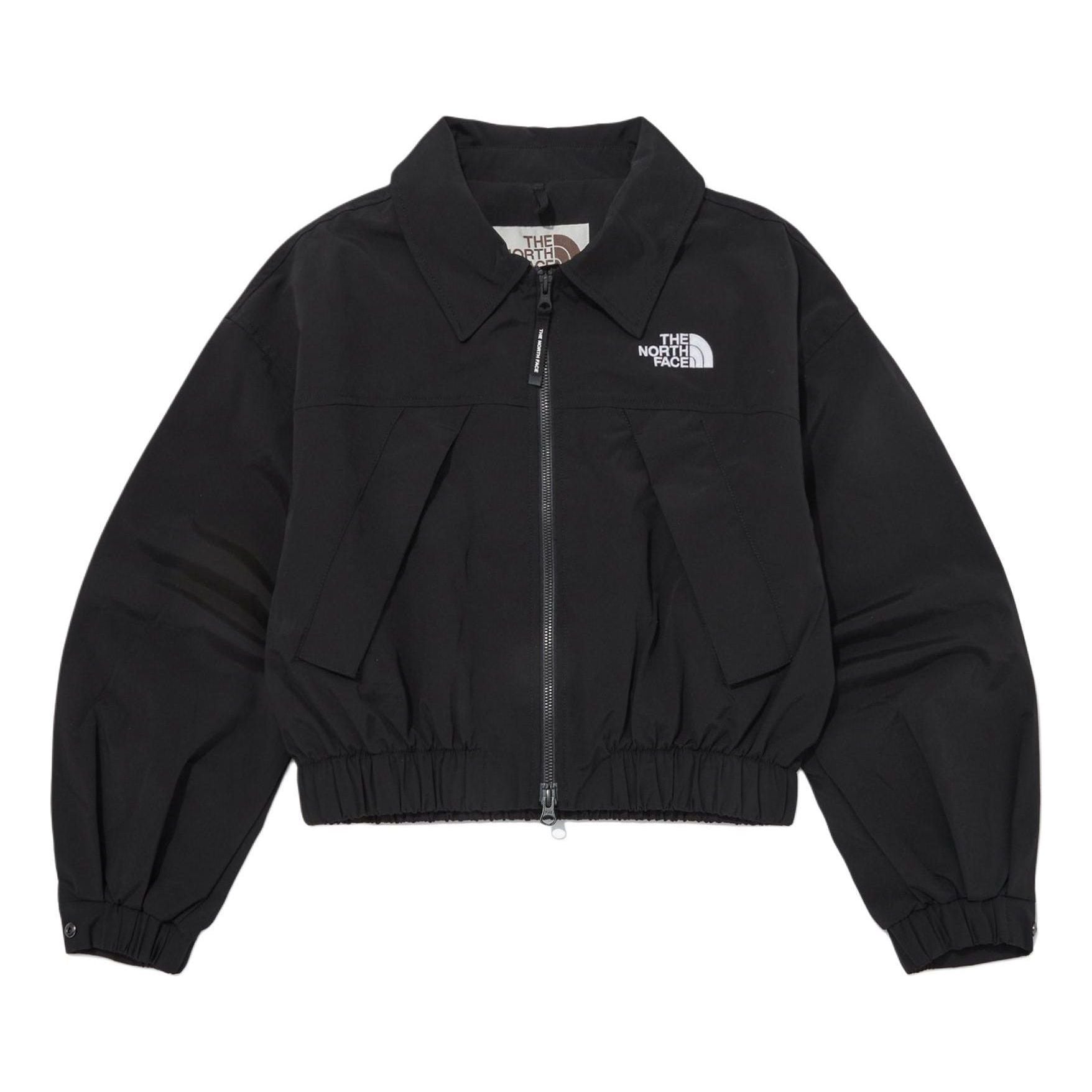 (WMNS) THE NORTH FACE White Labe Neilton Collar Jacket 'Black' NJ3BQ30K