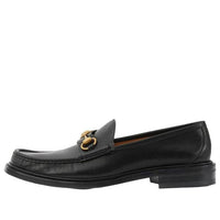 Gucci Loafer with Horsebit 'Black Leather' 723562-U7J00-1000