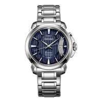 Men's SEIKO Business waterproof quartz Blue SNQ157J1