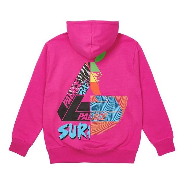 PALACE Max Up Logo Printing Unisex Pink P20HD040