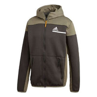 adidas Z.n.e. Aeroready Colorblock Sports Cozy Hooded Jacket Green FT0532
