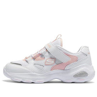 (GS) Skechers D'Lites Ultra 'White Pink' 664144L-WPK
