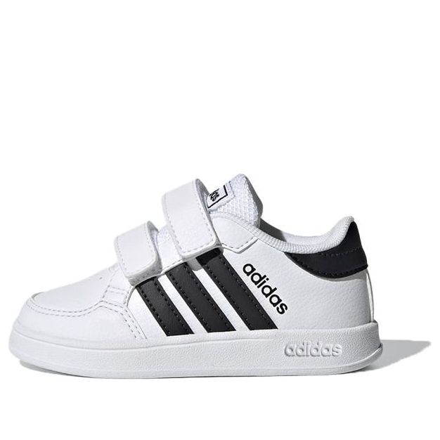 (TD) adidas Breaknet 'White Black' FZ0090