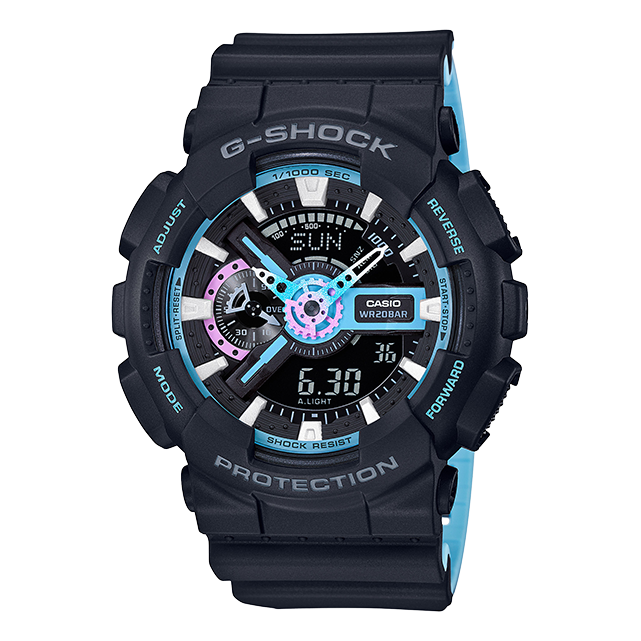 CASIO G-Shock Analog-Digital 'Black' GA-110PC-1A