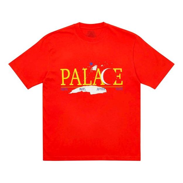 PALACE Outer Space Red Alphabet Logo Short Sleeve Unisex P20TS066