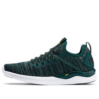 (PS) PUMA Ignite Flash Evoknit K Running Shoes Green/White 191502-10