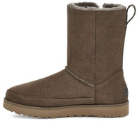 (WMNS) UGG Classic Zip Short Stiefel Fleece Lined Brown 1113591-ESPR