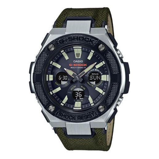 CASIO G-Shock Analog 'Black Green' GST-W330AC-3A