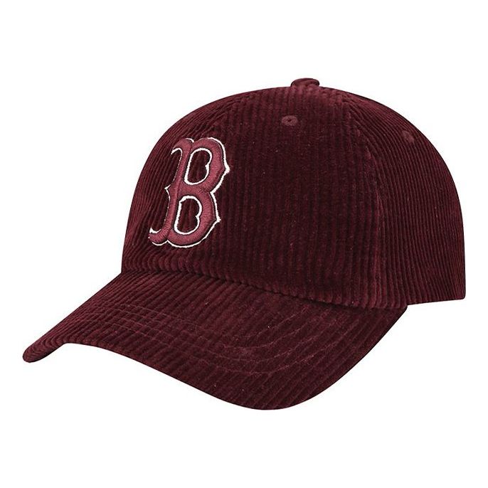 MLB Corduroy Red Baseball Cap 32CPYJ911-43E