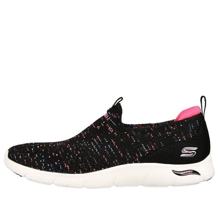 (WMNS) Skechers Arch Fit Refine 'Black' 104277-BKMT