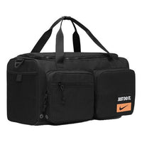 Nike Utility S Poewr Duff-fa22 Gfx Athleisure Casual Sports Gym travel handbag Unisex Black DQ5199-010
