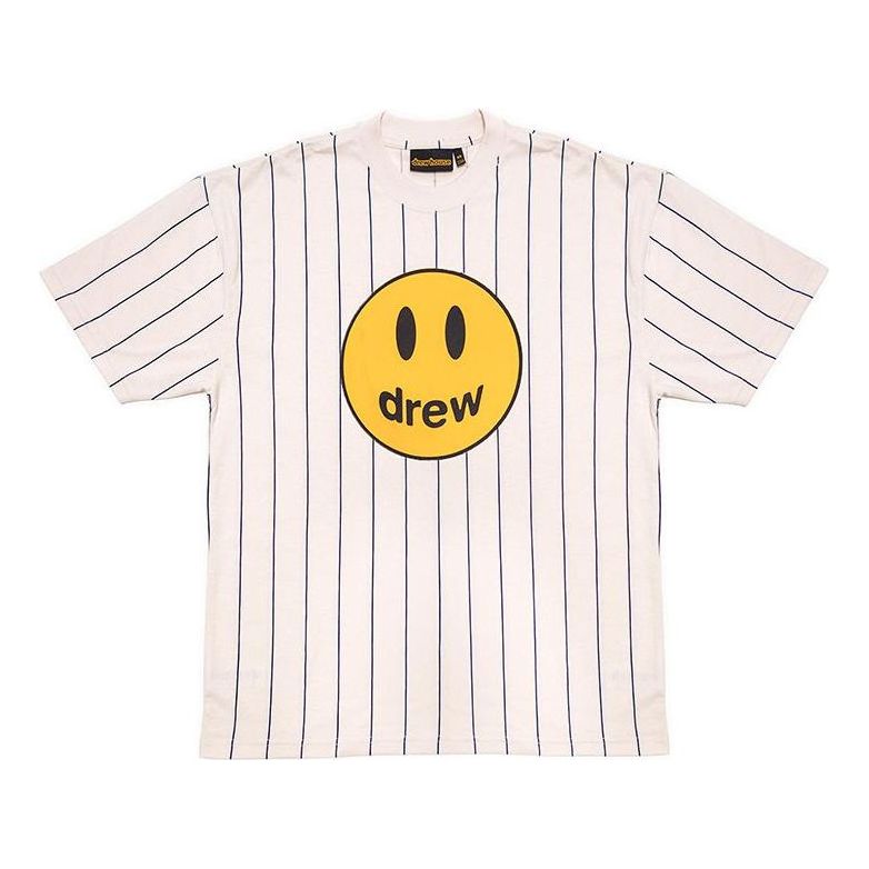 Drew House Mascot T-shirt 'Navy Pinstripe' DH-HJ2121-MCNPS