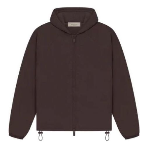 (GS) Fear of God Essentials Drop2 SS23 Fullzip Jacket 'Plum' FOG-SS23-310
