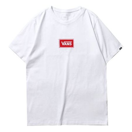 Men's Vans Ap To The Max SS Tee Printing Logo Short Sleeve White VN0A4P4WWHT