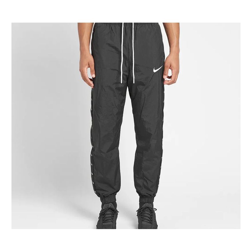 Nike Woven Nylon Sports Long Pants Black CD0421-010