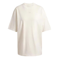 (WMNS) adidas Washed Oversized T-Shirt Asia Sizing 'White' JD0039
